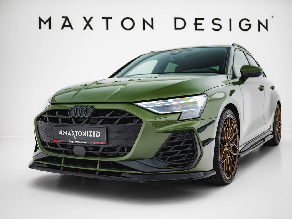 Maxton Design Street Plus Front Splitter V1 - Audi S3 8Y Facelift