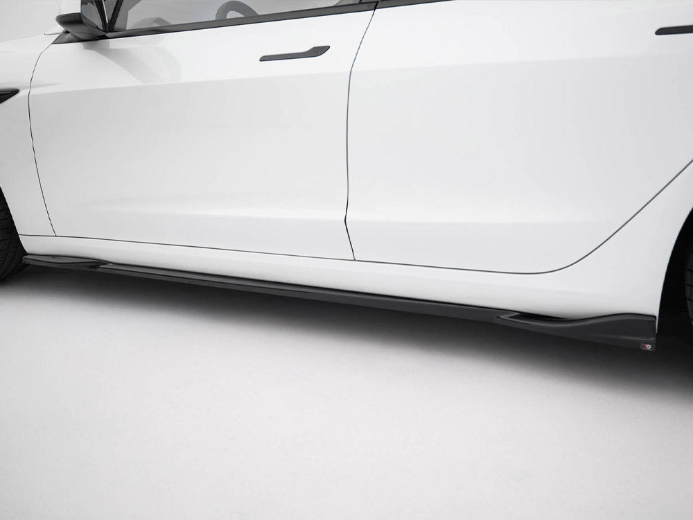 Maxton Design Street Plus Side Skirt Diffusers V1 - Tesla Model 3 Facelift