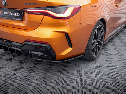 Maxton Design Street Plus Rear Side Splitters V5 - BMW M440i G22/G23