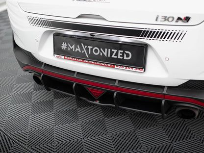 Maxton Design Street Pro Rear Diffuser - Hyundai i30N Fastback