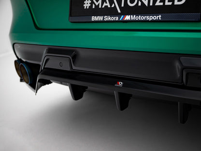 Maxton Design Street Plus Central Rear Splitter - BMW X6M F96 LCI