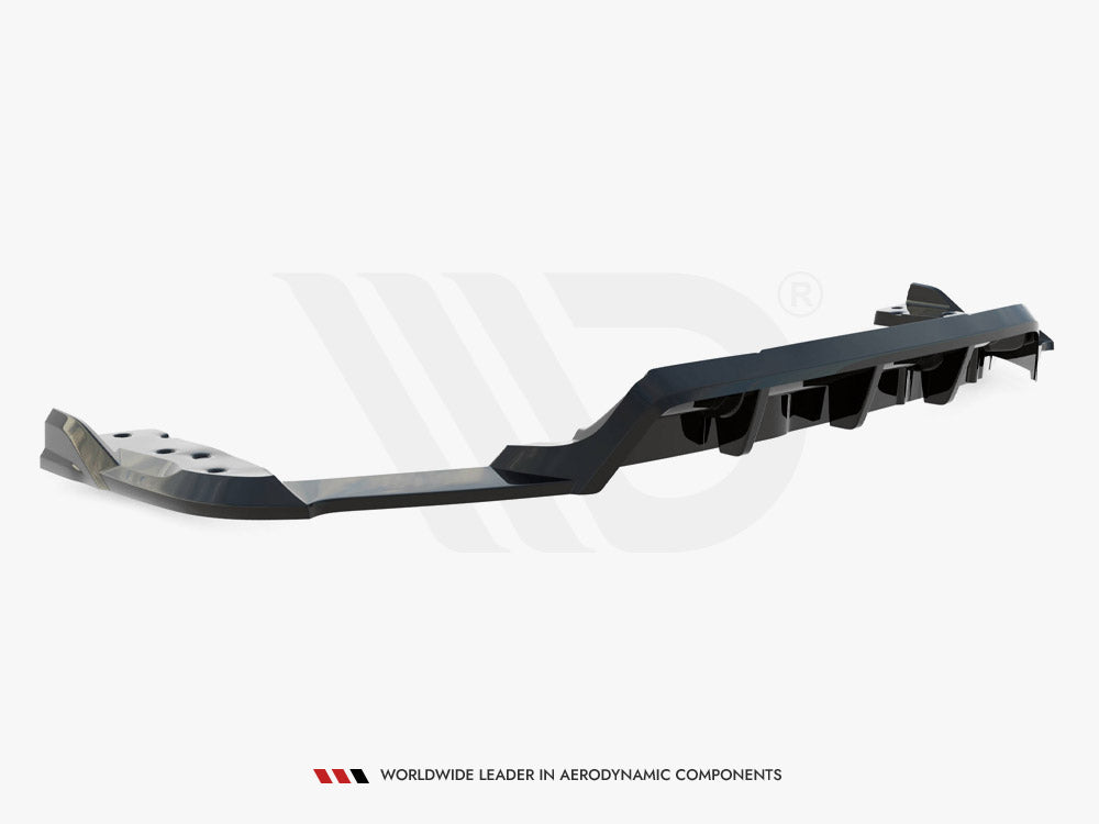 Maxton Design Street Plus Central Rear Splitter - BMW X6M F96 LCI