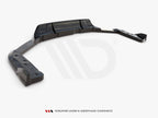 Divisor trasero central Maxton Design Street Plus - BMW X6M F96 LCI