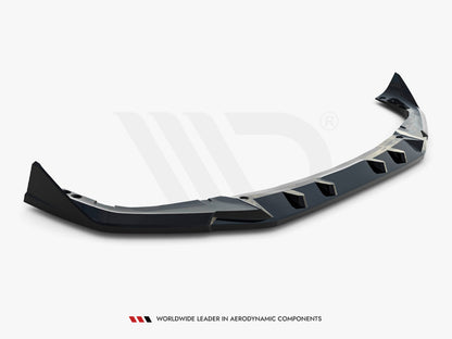 Maxton Design Street Plus Front Splitter V2 - BMW X6M F96 LCI