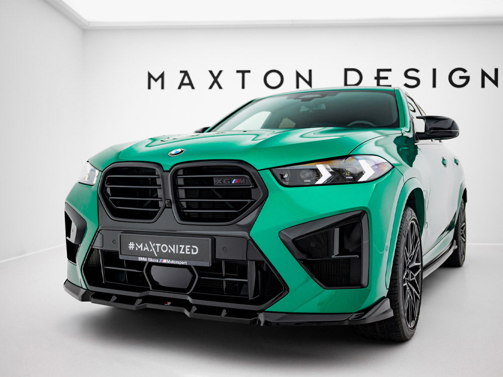 Maxton Design Street Plus Front Splitter V1 - BMW X6M F96 LCI