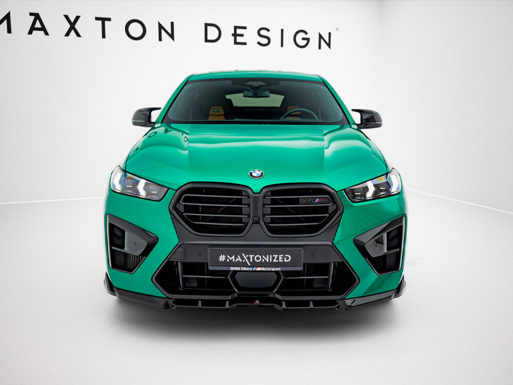 Maxton Design Street Plus Front Splitter V1 - BMW X6M F96 LCI