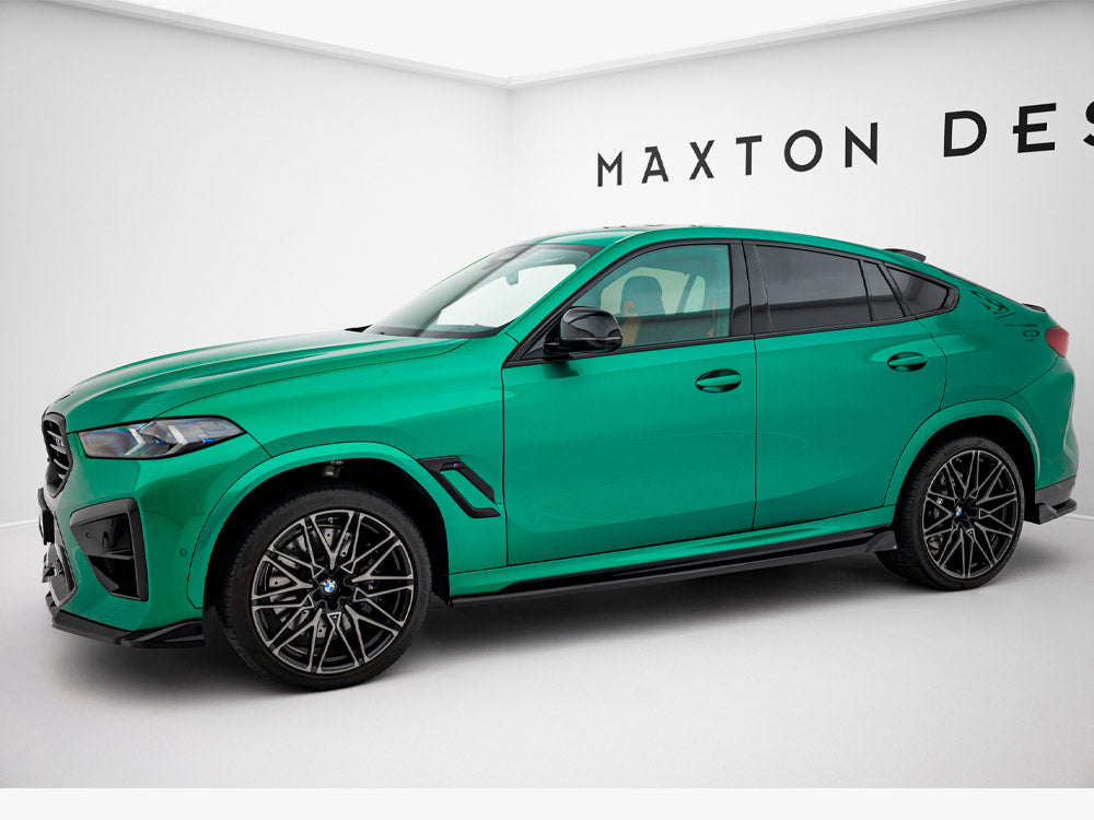 Maxton Design Street Plus Side Skirt Diffusers - BMW X6M F96 LCI