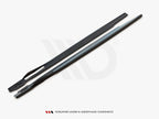 Maxton Design Street Plus Side Skirt Diffusers - BMW X6M F96 LCI