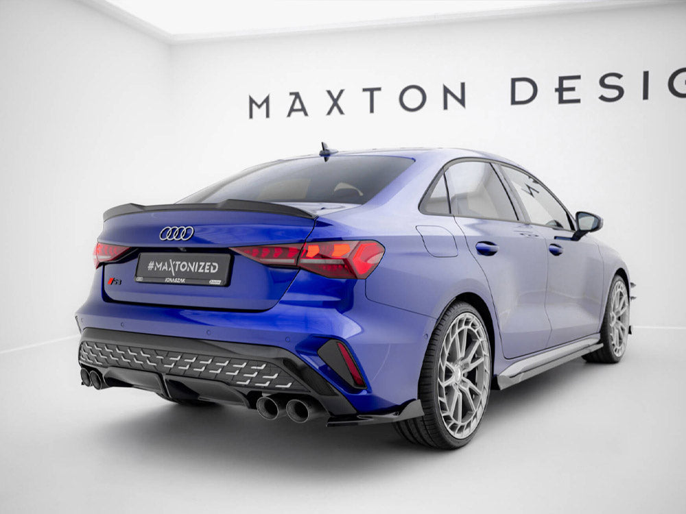 Divisores laterales traseros Maxton Design Street Plus V2 - Audi S3 8Y Sedán Facelift