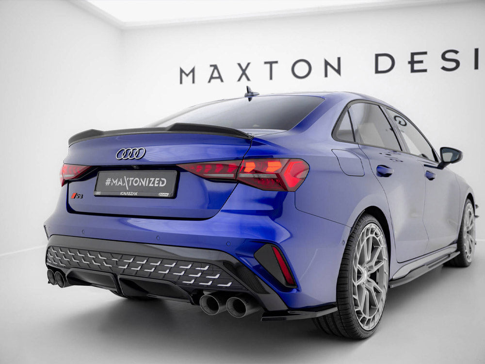 Divisores laterales traseros Maxton Design Street Plus V1 - Audi S3 8Y Sedán Facelift