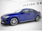 Maxton Design Street Pro Side Skirt Diffusers + Flaps V2 - Audi S3 8Y