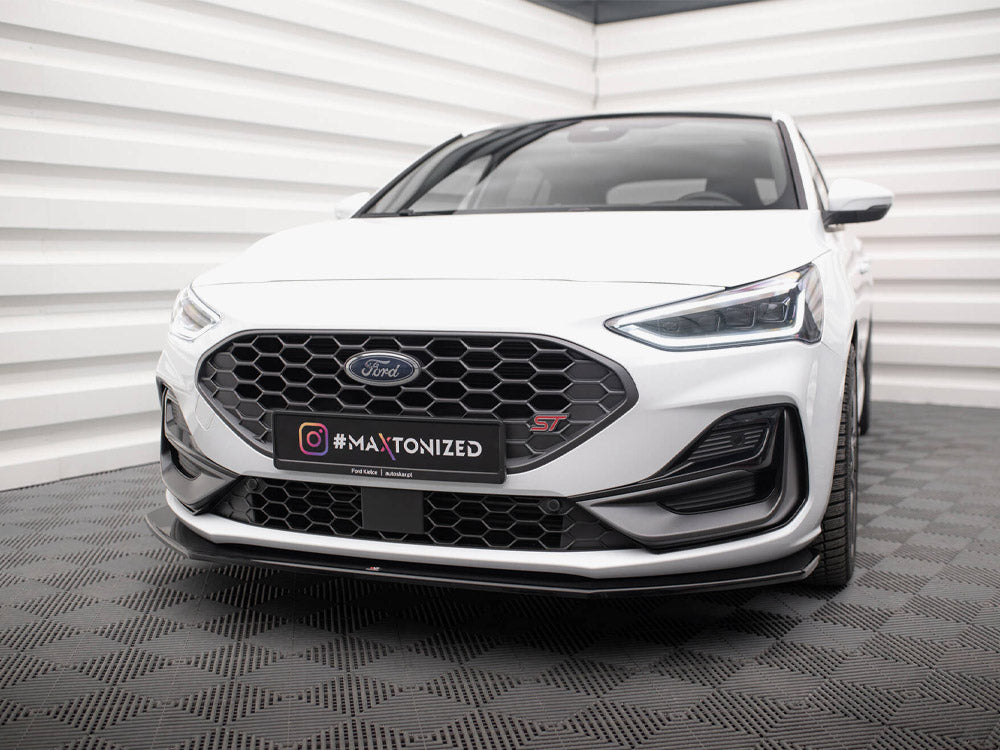 Séparateur avant Maxton Design Street Plus V6 - Ford Focus ST Mk4