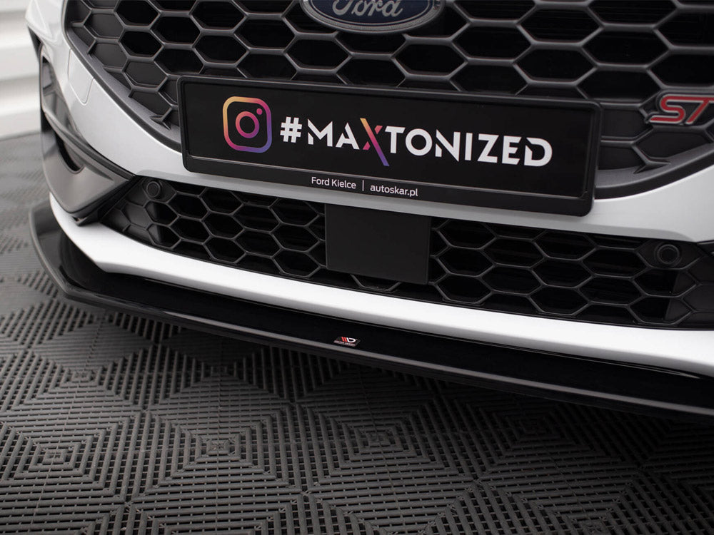 Divisor delantero Maxton Design Street Plus V6 - Ford Focus ST Mk4