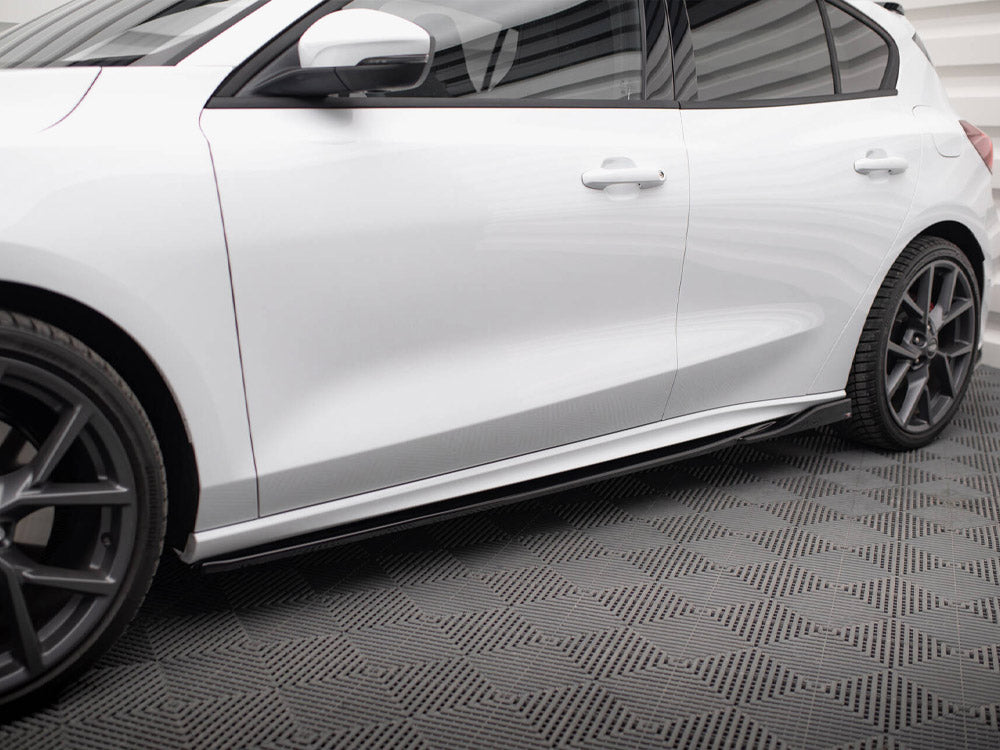 Diffuseurs de jupes latérales Maxton Design Street Plus V4 - Ford Focus ST Mk4