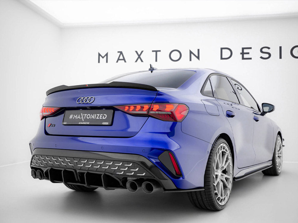 Maxton Design Street Pro Rear Side Splitters - Audi S3 8Y.2 Saloon