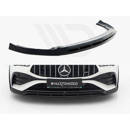 Maxton Design Street Plus Front Splitter - Mercedes CLA35 AMG C118 Facelift