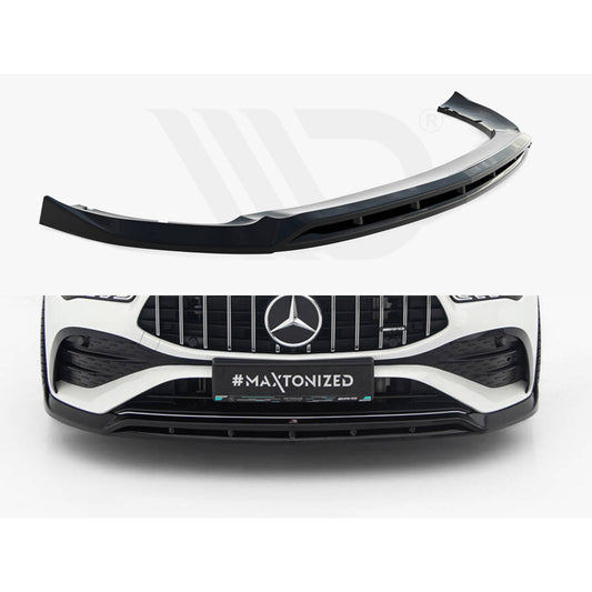 Maxton Design Street Plus Front Splitter - Mercedes CLA35 AMG C118 Facelift