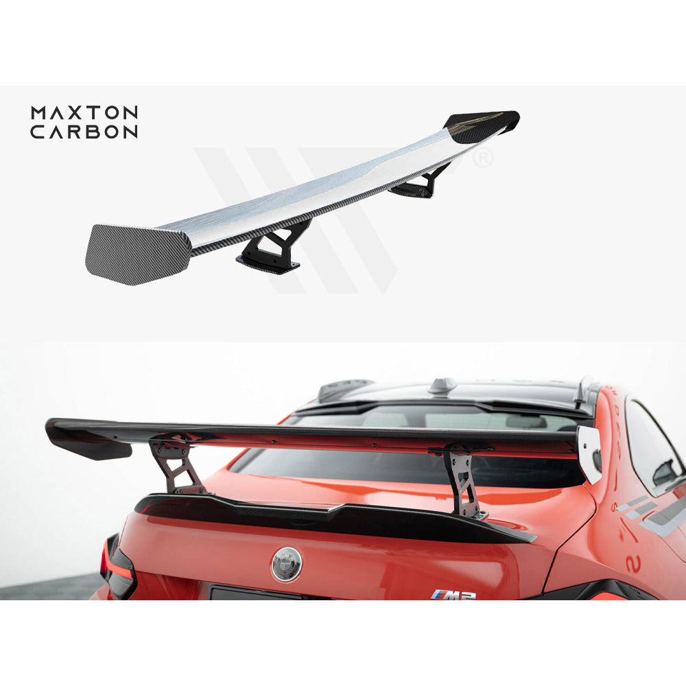 Maxton Design Carbon Fibre Spoiler (Internal Brackets) - BMW M240i G42 & M2 G87