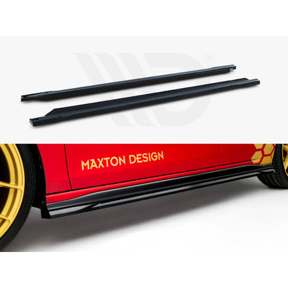 Maxton Design Street Plus Side Skirt Diffusers V1 - VW Golf GTI Mk8.5 Clubsport