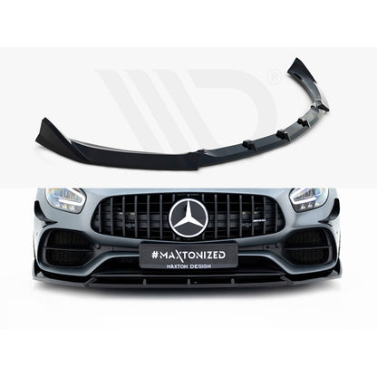 Maxton Design Street Plus Front Splitter - Mercedes AMG GT C190 Facelift