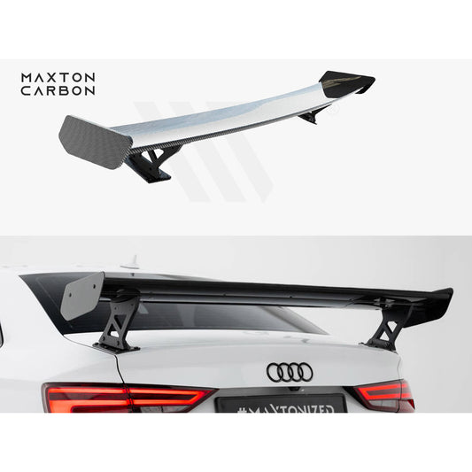 Maxton Design Carbon Fibre Spoiler - Audi S3 & RS3 8V Saloon