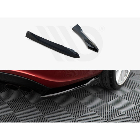 Maxton Design Street Plus Rear Side Splitters - Audi S5 8T Sportback