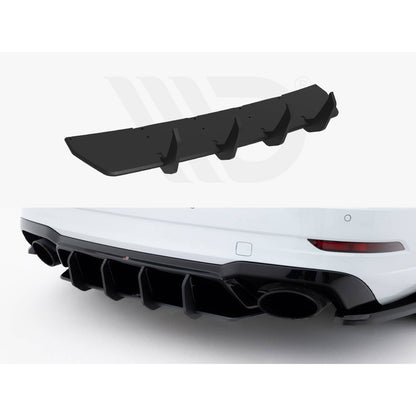 Maxton Design Street Pro Rear Diffuser V2 - Audi RS3 8V.2 Saloon