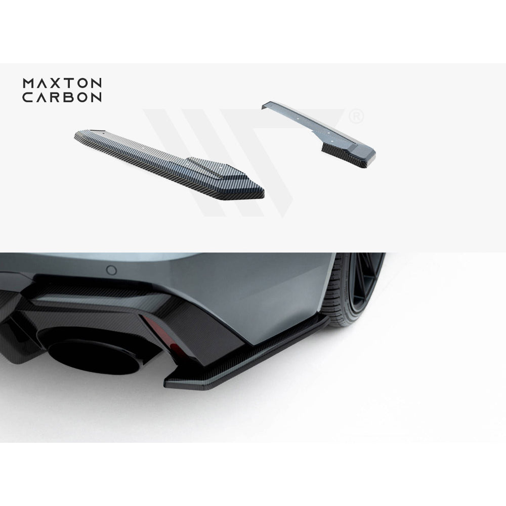 Maxton Design Carbon Fibre Rear Side Splitters - Audi RS6 C8