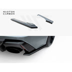 Maxton Design Carbon Fibre Rear Side Splitters - Audi RS6 C8