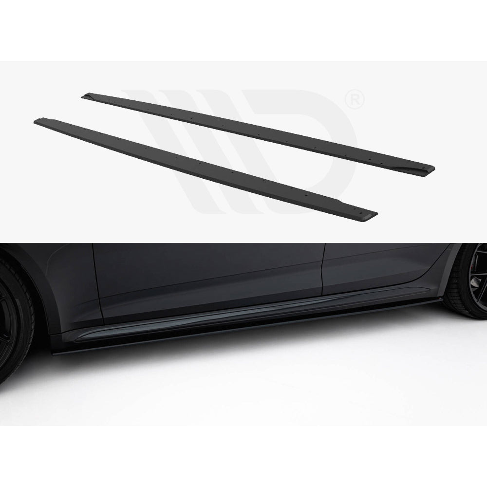 Maxton Design Street Pro Side Skirt Diffusers - Audi RS5 F5 Sportback Pre-Facelift