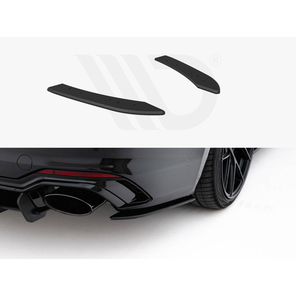 Maxton Design Street Pro Rear Side Splitters - Audi RS5 F5 Sportback Pre-Facelift