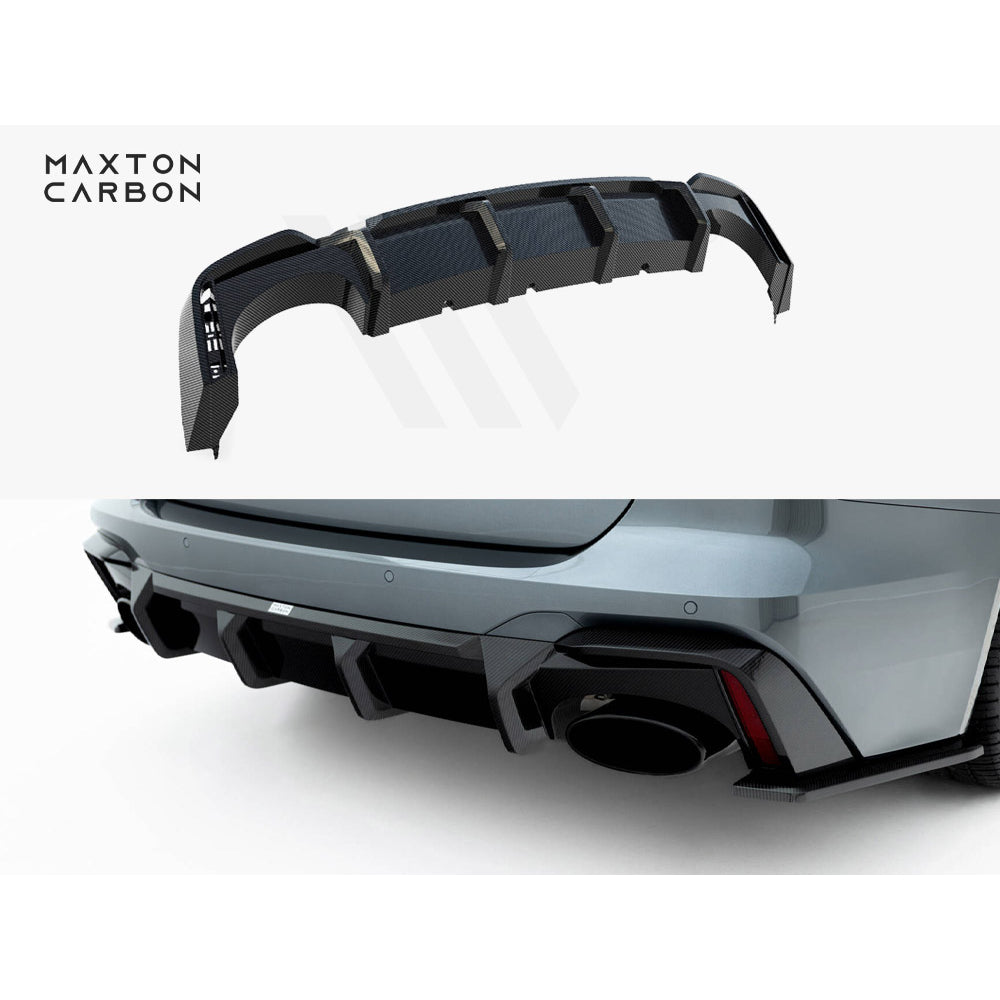 Maxton Design Carbon Fibre Rear Diffuser - Audi RS6 C8