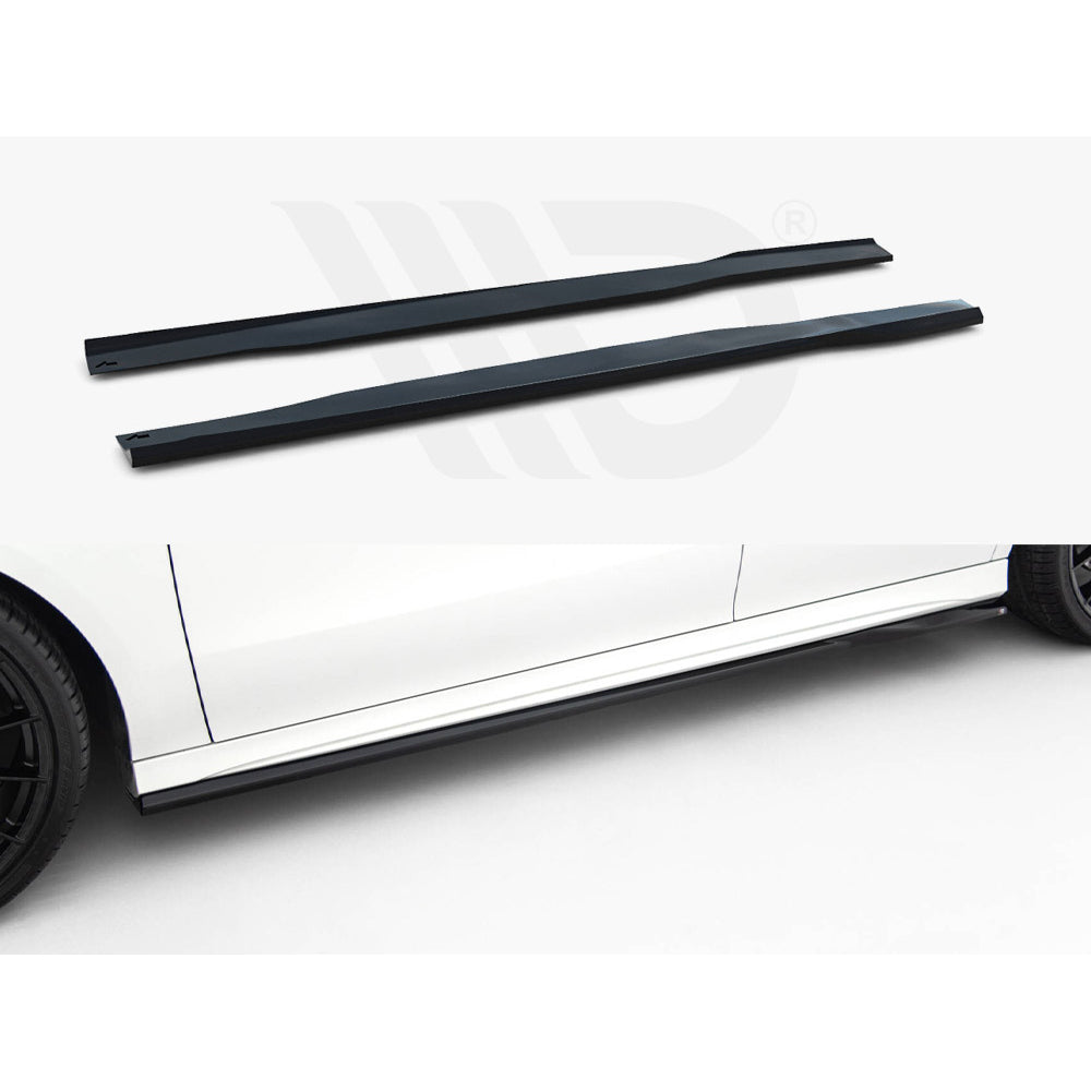 Maxton Design Street Plus Side Skirt Diffusers - Mercedes CLA35/CLA45 AMG C118 Facelift