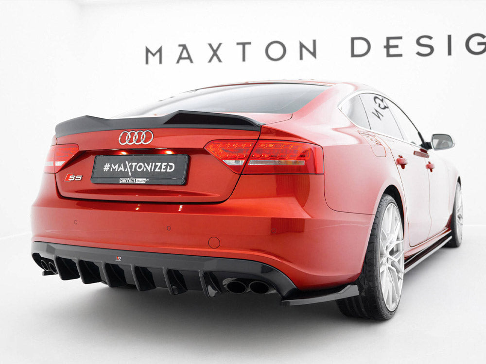 Maxton Design Street Plus Spoiler Cap 3D - Audi S5 8T Sportback