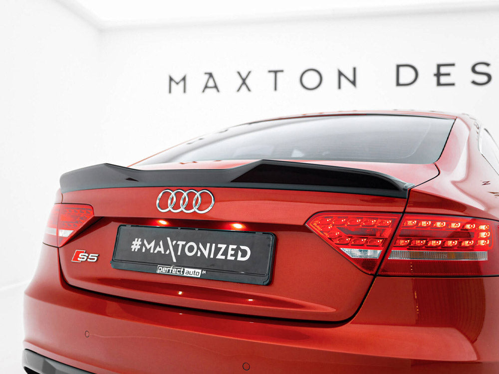 Maxton Design Street Plus Spoiler Cap 3D - Audi S5 8T Sportback