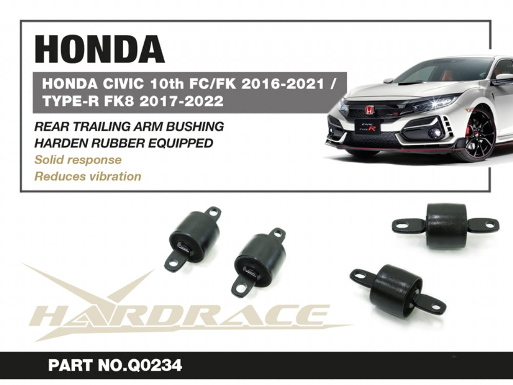 Buje de brazo de arrastre trasero Hardrace - Honda Civic FK8 Type R