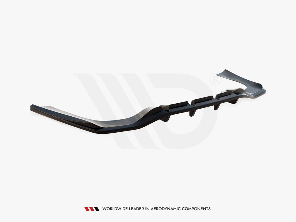 Maxton Design Street Plus Central Rear Splitter - Mercedes CLA35/45 AMG C118 Facelift