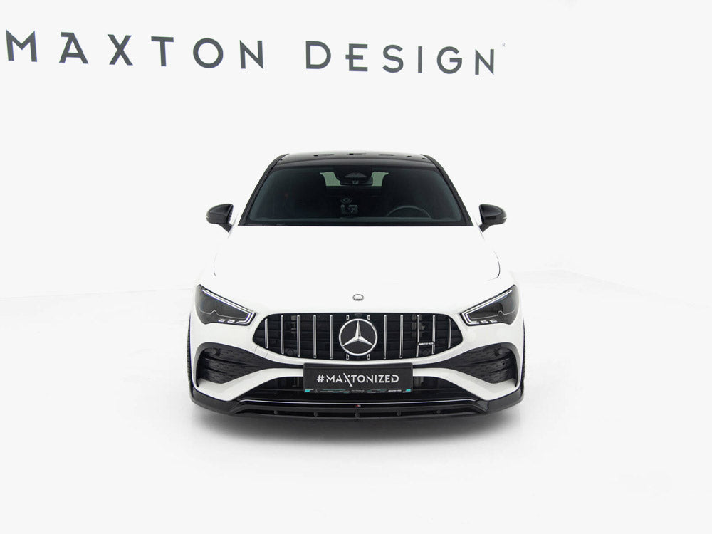 Maxton Design Street Plus Front Splitter - Mercedes CLA35 AMG C118 Facelift