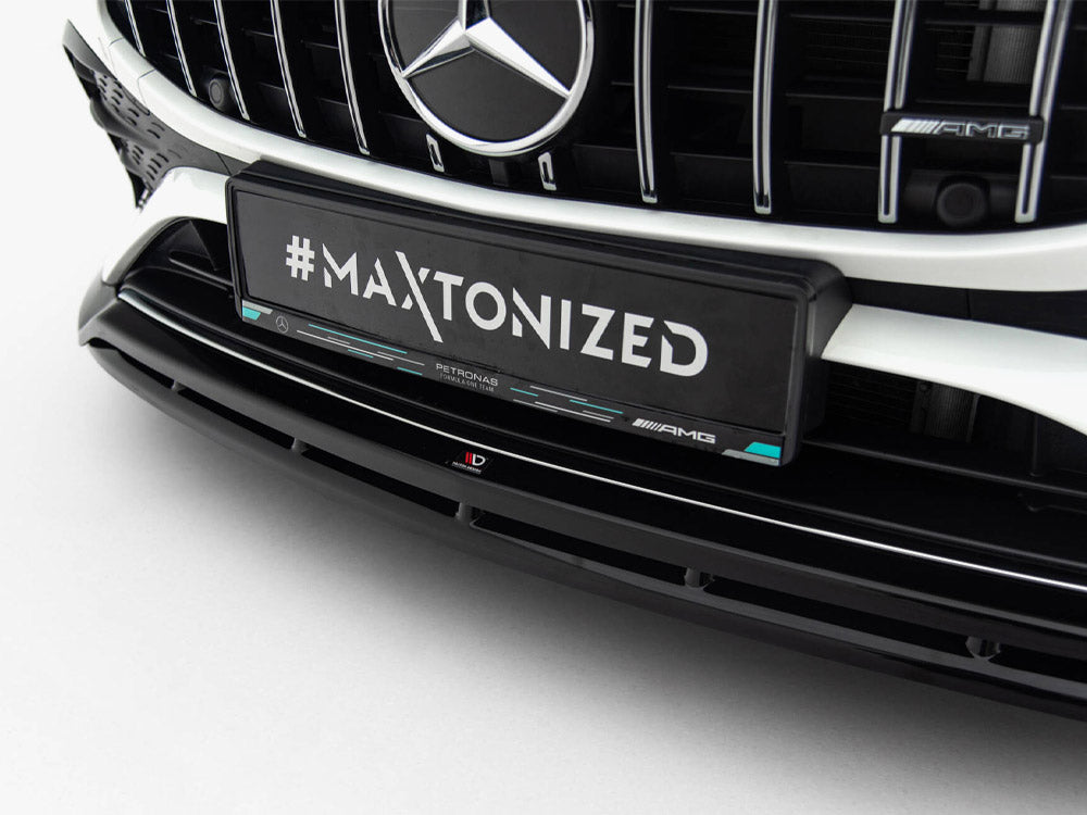 Maxton Design Street Plus Front Splitter - Mercedes CLA35 AMG C118 Facelift