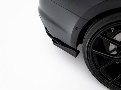 Maxton Design Street Pro Rear Side Splitters + Flaps - Audi RS5 F5 Sportback Pre-Facelift