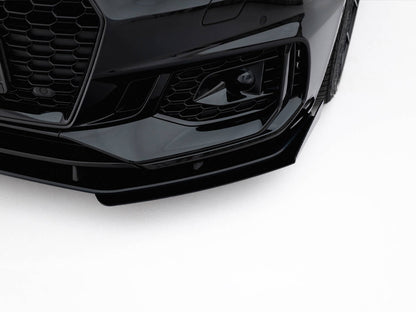 Maxton Design Street Pro Front Splitter + Flaps - Audi RS5 F5 Pre-Facelift