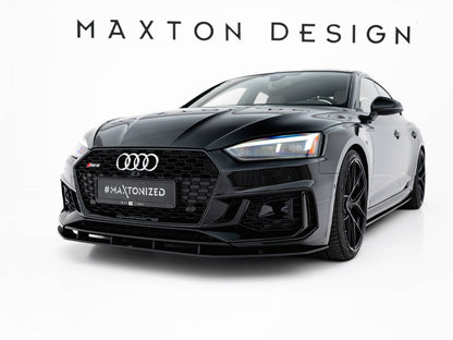 Maxton Design Street Pro Front Splitter - Audi RS5 F5 Pre-Facelift