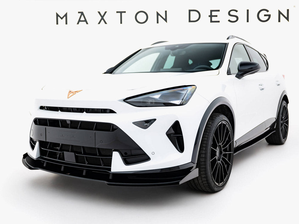 Maxton Design Street Pro Front Splitter + Flaps to suit Cupra Formentor Facelift