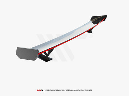 Maxton Design Carbon Fibre Spoiler With LED - Audi S3 & RS3 8V Saloon