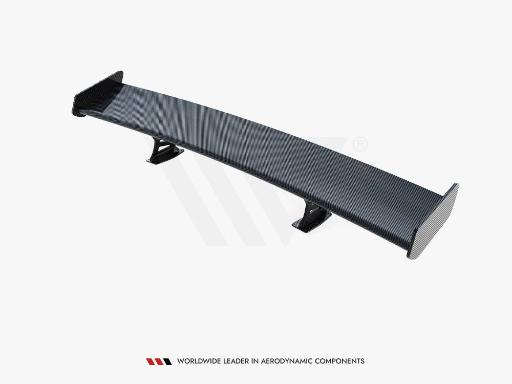 Maxton Design Carbon Fibre Spoiler With LED (Internal Brackets) - Audi S3 & RS3 8V Saloon