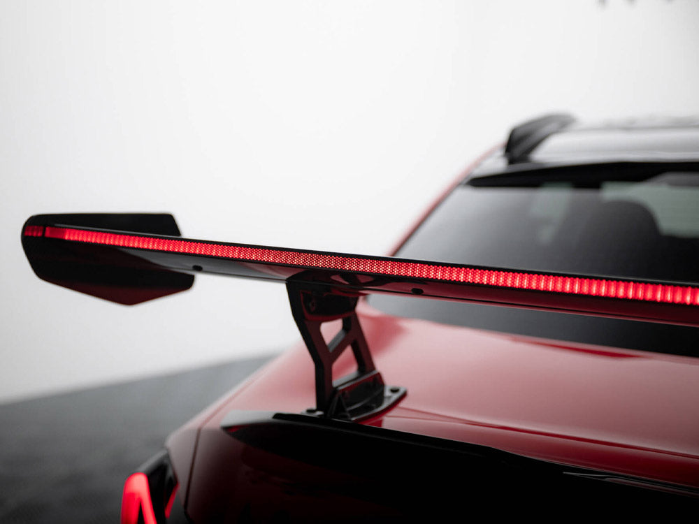 Maxton Design Carbon Fibre Spoiler With LED (Internal Brackets) - BMW M240i G42 & M2 G87