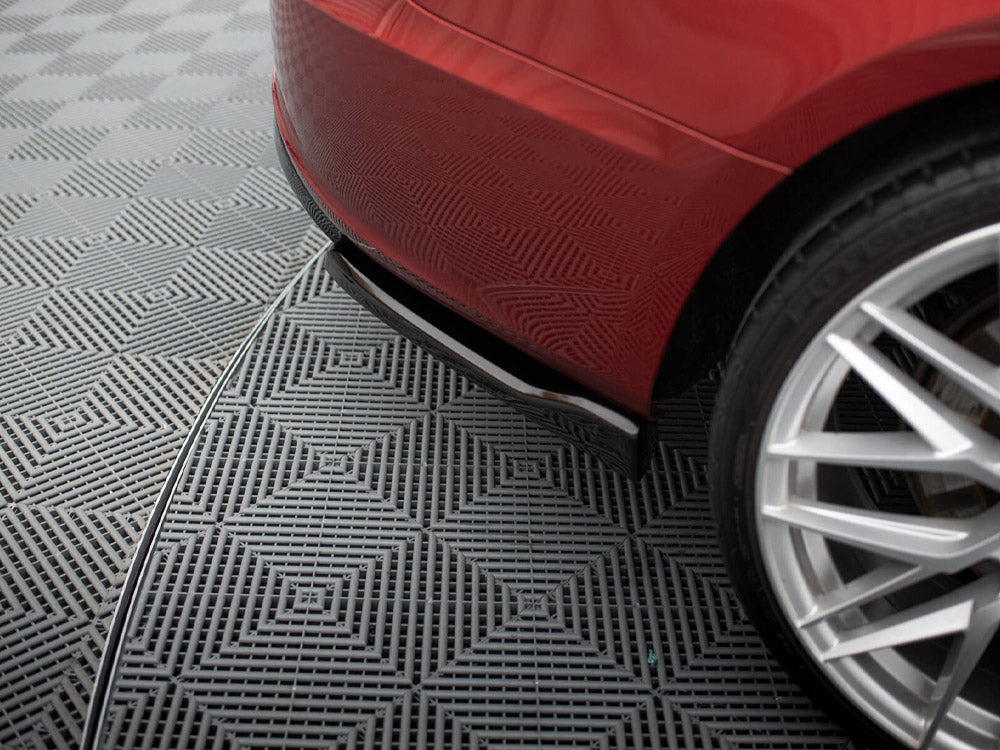 Maxton Design Street Plus Rear Side Splitters - Audi S5 8T Sportback