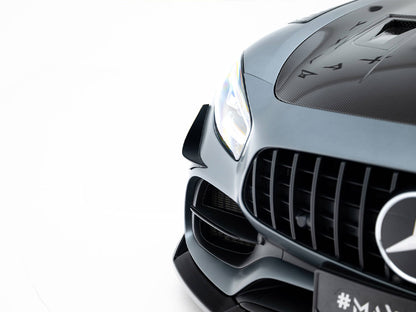 Maxton Design Street Plus Front Canards - Mercedes AMG GT C190 Facelift