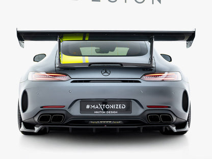 Maxton Design Street Plus Central Rear Splitter - Mercedes AMG GT C190 Facelift