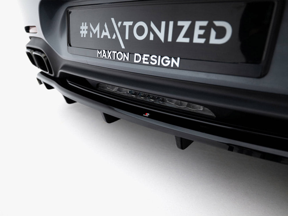 Maxton Design Street Plus Central Rear Splitter - Mercedes AMG GT C190 Facelift